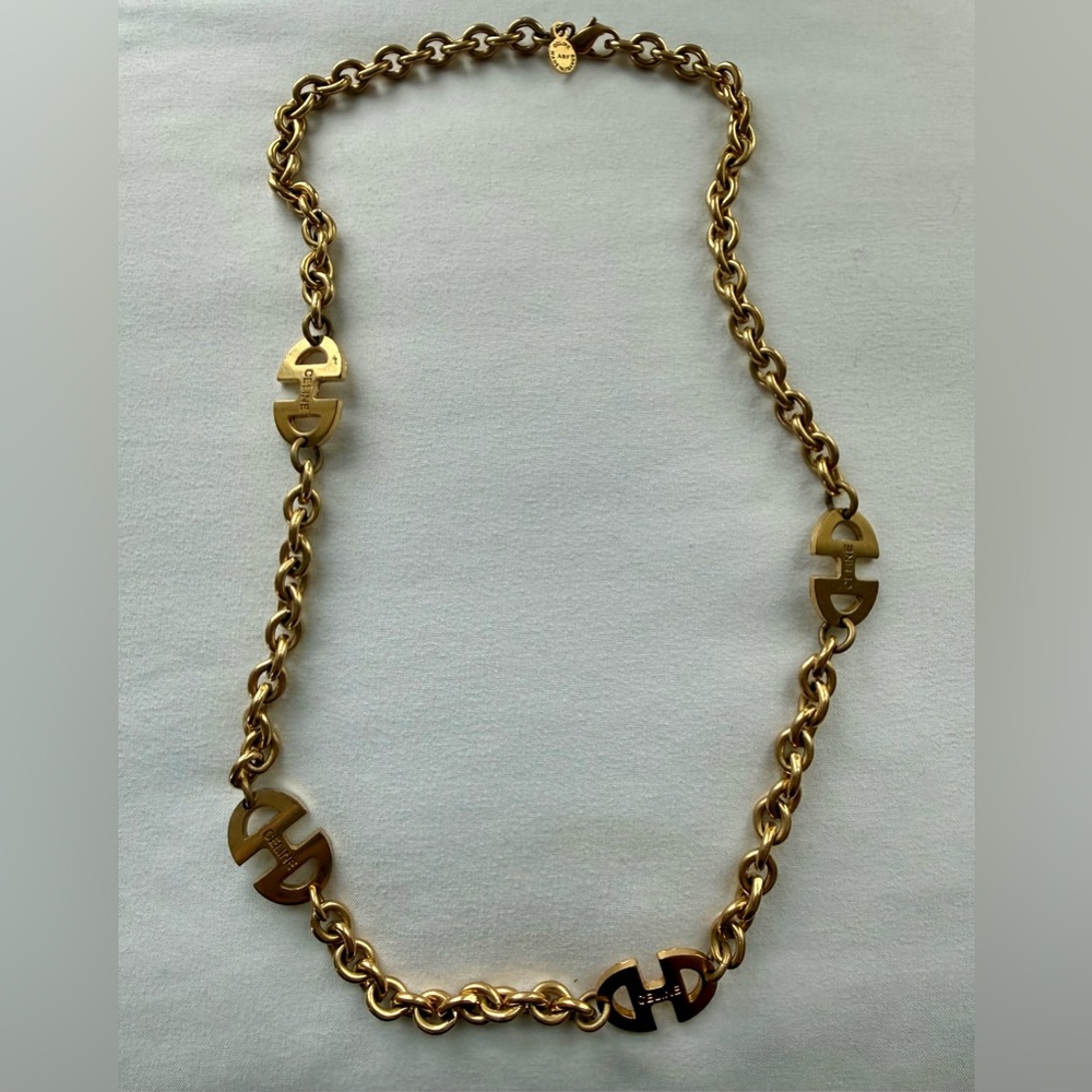 CELINE Maillon Triomphe Necklace - Picture 2 of 10